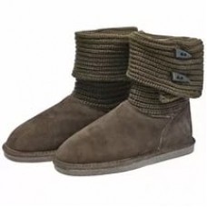 Сапоги женские 661 Chocolate BearPaw Cable Knit